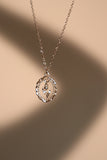 925 Sterling Silver Garland Tulip Necklace