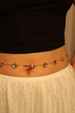 Multi Wearing Moonstones Bracelet Necklace (Waist Chain)