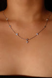 925 Sterling Silver Lucky Leaf Necklace