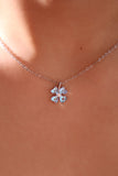 Moonstone Clover Necklace