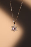 Diamond Snowflake Necklace