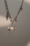 Satum Pearl Necklace