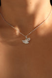 Natural Shell Ginkgo Necklace