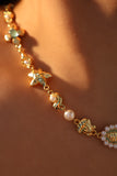 18K Real Gold Plated Mermaid Sea Shell Necklace