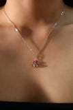 925 Sterling Silver Christmas Bell Necklace