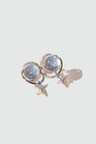 Blue Gem Saturn Star Earrings