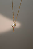 18K Gold Vermeil Moon Magic Necklace