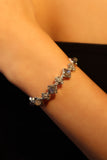 Natural Blue Crystals Bracelet