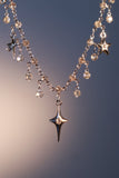 Multi Diamond Star Necklace