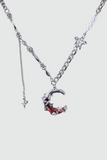 Red Moon Pearls Necklace