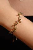 14K Real Gold Plated Verdant Vines Bracelet