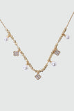 14K Real Gold Plated Lucky Pearl Beads Necklace