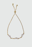 Gold Plated Sunlit Petals Bracelet