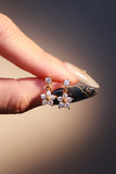 18K Real Gold Plated Diamond Starlight Bloom Earrings
