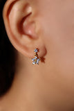 18K Real Gold Plated Diamond Starlight Bloom Earrings