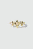 18K Real Gold Plated 3 in 1 Moonlight Star Ring