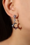 Red Moon Earrings