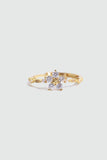18K Real Gold Plated Starlight Bloom Ring