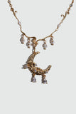 18K Real Gold Plated Moon Pearlvine Necklace