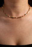 18K Real Gold Plated Multi Pearl Surge Necklace