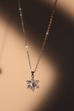 Diamond Snowflake Necklace