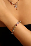 Multi Color Gemstones Bracelet