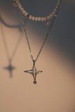 Diamond Pole Star Necklace