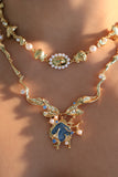 18K Real Gold Plated Mermaid Sea Shell Necklace