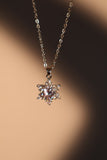 Diamond Snowflake Necklace