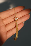 18K Real Gold Plated Shooting Star Bracelet