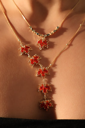 Maple Leaves Necklace Pack