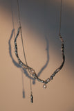 Diamond Pearls Necklace