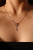 Bow Star Diamond Necklace