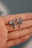 Bow Star Diamond Earrings