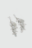 Diamond Leaf Earrings