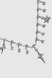 Multi Diamond Star Necklace