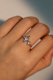 2 in 1 Diamonds Star Ring