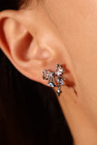 Bow Star Diamond Earrings