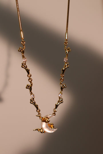 Round Water Droplet 14K Gold Plated Earring main image 1