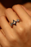 3 in 1 Moonlight Star Ring