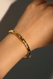 18K Gold Stainless Steel Multi Diamonds Star Bracelet