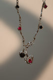 Black and Red Cherry Necklaces