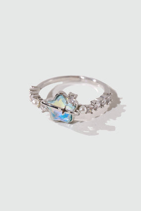 Blue Star Pearl Ring