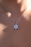 Diamond Snowflake Necklace