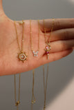 18K Gold Vermeil Clover Necklace