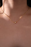18K Real Gold Plated Diamond Star Layer Necklace
