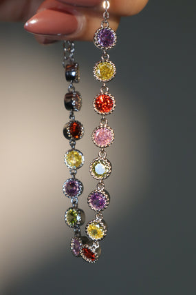 Multi Color Gemstones Bracelet