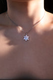 Diamond Snowflake Necklace