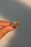 18K Real Gold Plated Diamonds Thorn Vine Ring