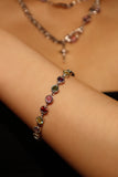 Multi Color Gemstones Bracelet